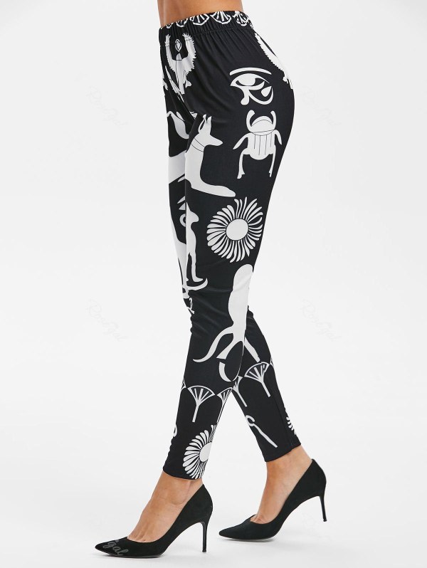 Animal Print Skinny Leggings